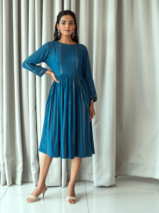 Bright Light Cobalt Blue Dress