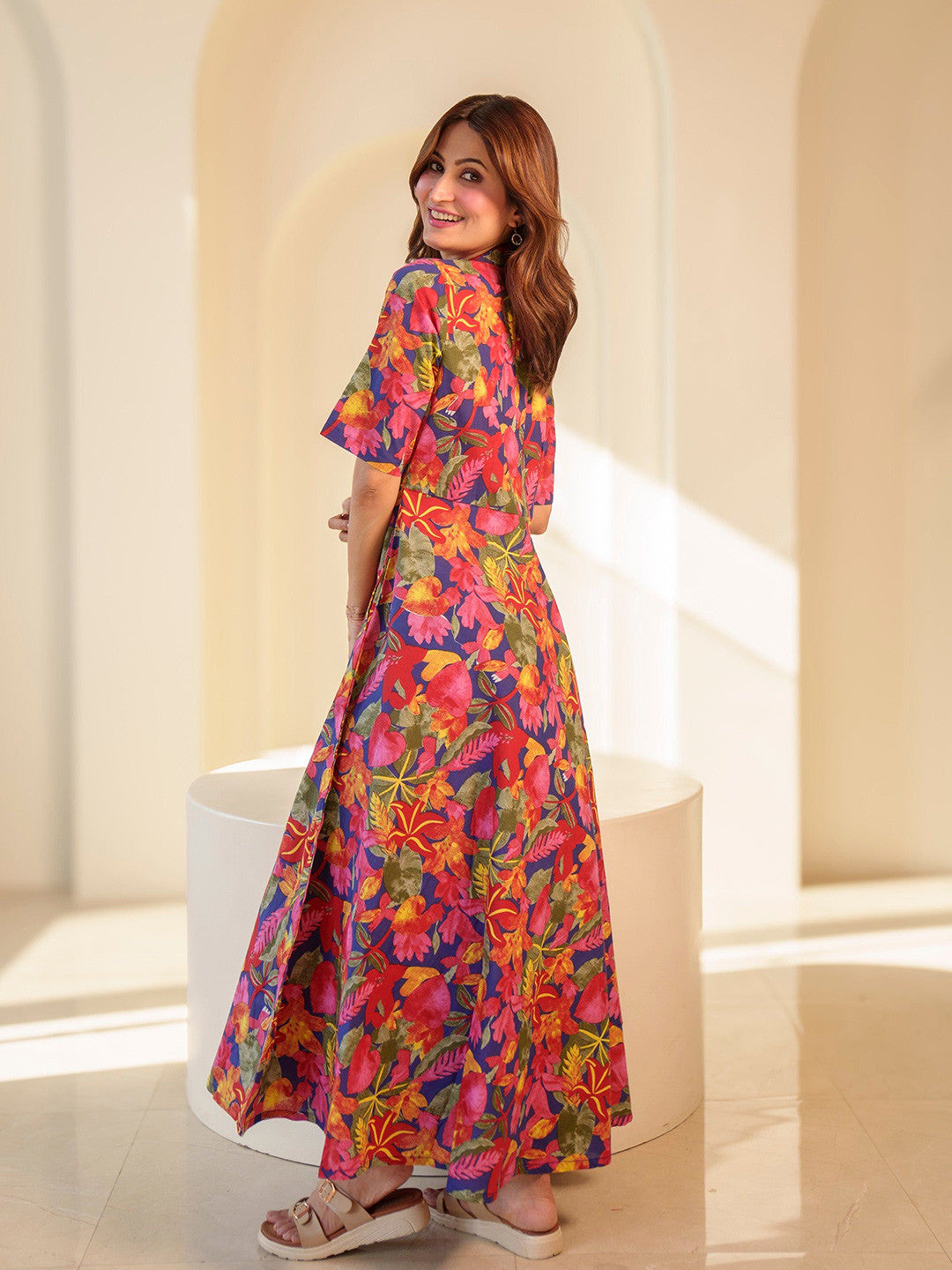 Lyla Multicolor Shirt Dress