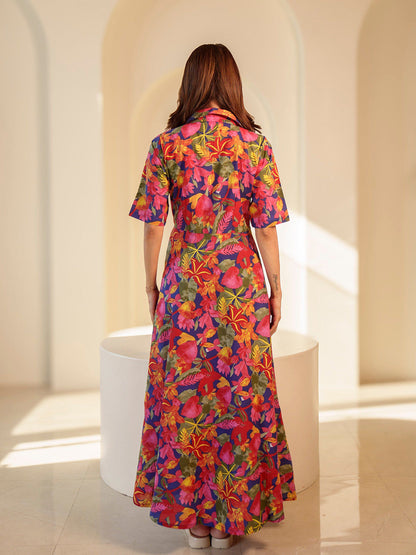 Lyla Multicolor Shirt Dress