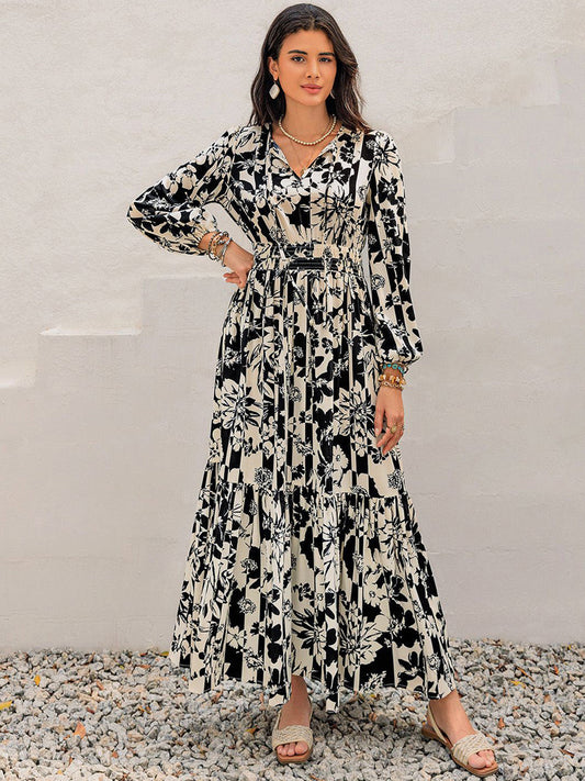 Women Printed Maxi Dress